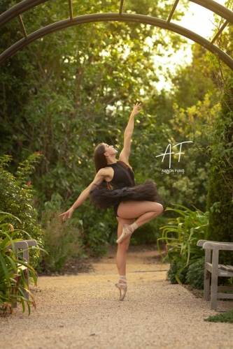 Ballet Dancer in Raleigh, North Carolina | Black Tutu | Pointe Shoes